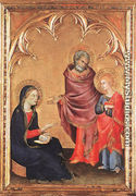 Christ Discovered in the Temple (The Holy Family)  1342 - Simone Martini