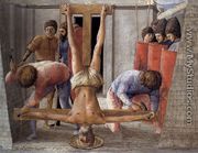 Crucifixion of St Peter 1426 - Masaccio (Tommaso di Giovanni)