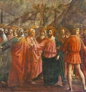 Tribute Money (detail-1) 1426-27 - Masaccio (Tommaso di Giovanni)