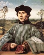 Portrait of a Canon 1510s - Quinten Metsys
