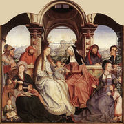 St Anne Altarpiece (central panel) 1507-08 - Quinten Metsys