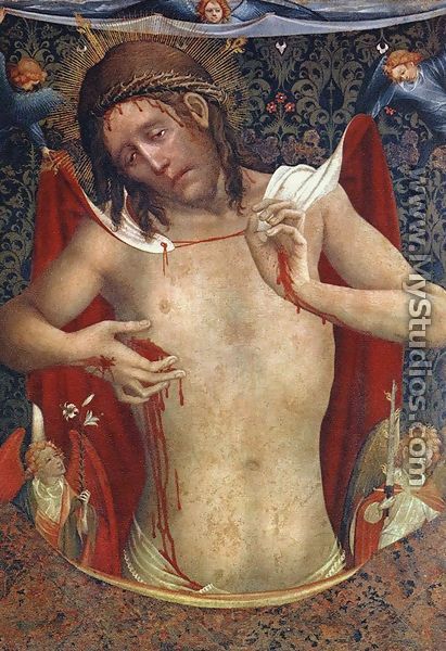Vir Dolorum (Man of Sorrows) c. 1430 - Master Francke