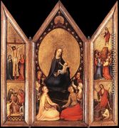 Triptych (open) c. 1410 - Master of Saint Veronica