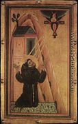 St Francis Receiving the Stigmata 1240-50 - Master of San Francesco Bardi