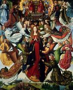 Mary, Queen of Heaven c. 1485-1500 - Master of the Saint Lucy Legend