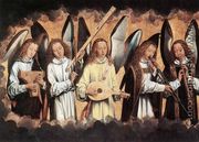 Angel Musicians (left panel) 1480s - Hans Memling