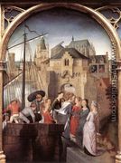 St Ursula Shrine- Arrival in Cologne (scene 1) 1489 - Hans Memling