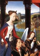 The Donne Triptych (detail-1) 1475 - Hans Memling