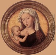 Virgin Suckling the Child 1487-90 - Hans Memling