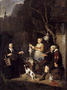The Poultry Seller 1662 - Gabriel Metsu