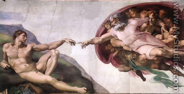 Creation of Adam  1510 - Michelangelo Buonarroti