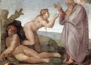 Creation of Eve 1509-10 - Michelangelo Buonarroti