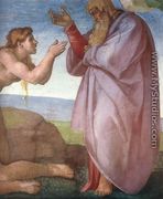 Creation of Eve (detail-2) 1509-10 - Michelangelo Buonarroti