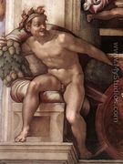 Ignudo -7  1509 - Michelangelo Buonarroti