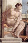 Ignudo -10  1509 - Michelangelo Buonarroti