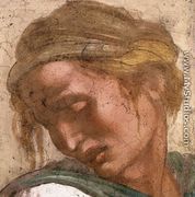 Jeremiah (detail-2) 1511 - Michelangelo Buonarroti