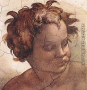 Joel (detail-2) 1509 - Michelangelo Buonarroti
