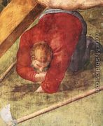 Martyrdom of St Peter (detail-4) 1546-50 - Michelangelo Buonarroti