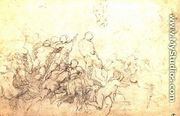 Study for the Battle of Cascina 1505-06 - Michelangelo Buonarroti
