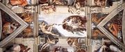 The ceiling (detail-2) 1508-12 - Michelangelo Buonarroti