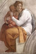 Zerubbabel - Abiud - Eliakim (detail-1) 1511-12 - Michelangelo Buonarroti