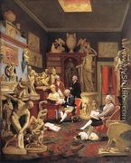 Charles Towneley in his Sculpture Gallery 1782 - Johann Zoffany