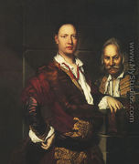 Portrait of Giovanni Secco Suardo and his Servant - Fra Galgario