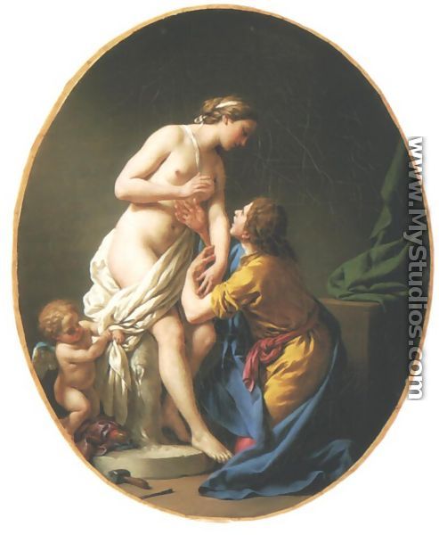 Pygmalion and Galatea - Louis Lagrenee