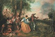 Shepherds - Jean-Antoine Watteau