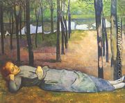 Madeleine in the Bois d'Amour - Emile Bernard