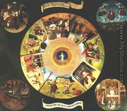 Seven Deadly Sins or The Table of Wisdom - Hieronymous Bosch