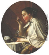 Woman at Her Toilette - François Boucher