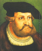 Portrait of Elector Frederick the Wise - Lucas The Elder Cranach