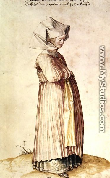 Nuremburg Woman Dressed for Church - Albrecht Durer