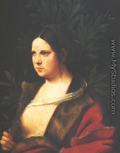 Portrait of a Woman (Laura) - Giorgio da Castelfranco Veneto (See: Giorgione)