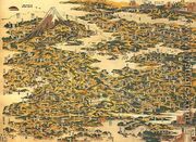 Famous Places on the Tokaido Road in One View (Tokaido meisho ichiran) - Katsushika Hokusai