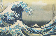 Mount Fuji Seen Below a Wave at Kanagawa - Katsushika Hokusai