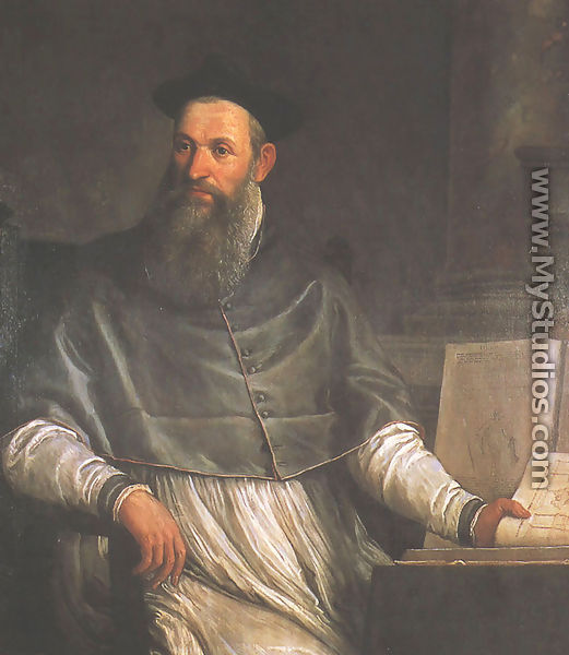 Portrait of Daniele Barbaro - Paolo Veronese (Caliari)