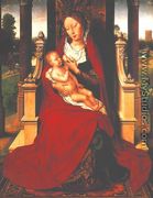 Madonna with Child on a Throne - Hans Memling