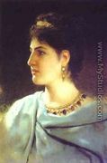 Portrait of a Roman Woman - Henryk Hector Siemiradzki