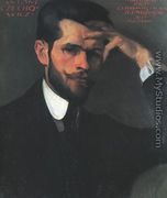 Portrait of Antoni Czechowicz - Ludomir Slendzinski