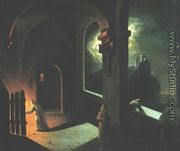 Scene in the Carthusian Convent - Franciszek Ksawery Lampi