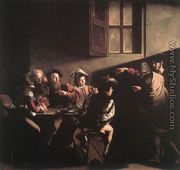 Calling of St. Matthew (Vocazione di san Matteo) - (Michelangelo) Caravaggio