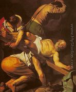 Crucifixion of St. Peter (Crocifissione di san Pietro) - (Michelangelo) Caravaggio
