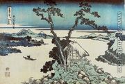 Lake Suwa in Shinano Province (Shinshu Suwako) - Katsushika Hokusai