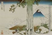 Mishima Pass in Kai Province (Koshu Mishimagoe) - Katsushika Hokusai