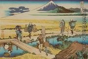 Nakahara in Sagami Province (Soshu Nakahara) - Katsushika Hokusai