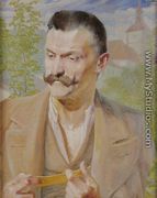 Sketch for the Portrait of a Man - Jacek Malczewski