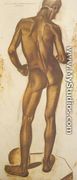 Standing Male Nude - Ludomir Slendzinski