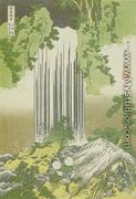 Yoro Waterfall in Mino Province (Mino no kuni Yoro no taki) - Katsushika Hokusai
